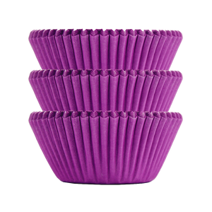 Electric Purple Plain Baking Cups