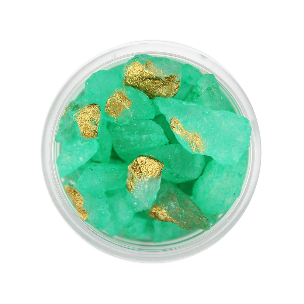 Emerald gem sugar